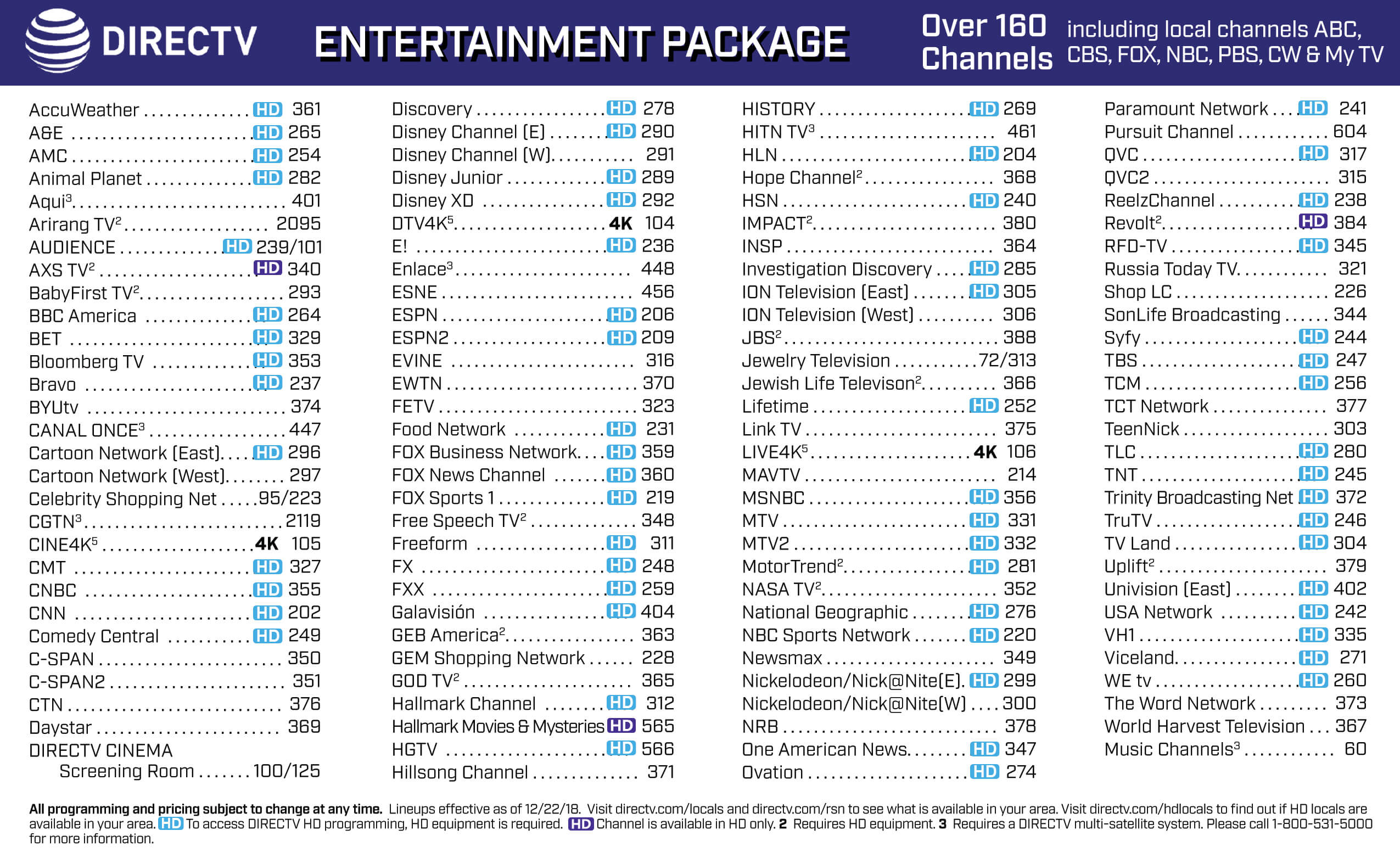 General Market Lineups - Stellar Fiber Internet General Market Lineups - Stellar Fiber Internet